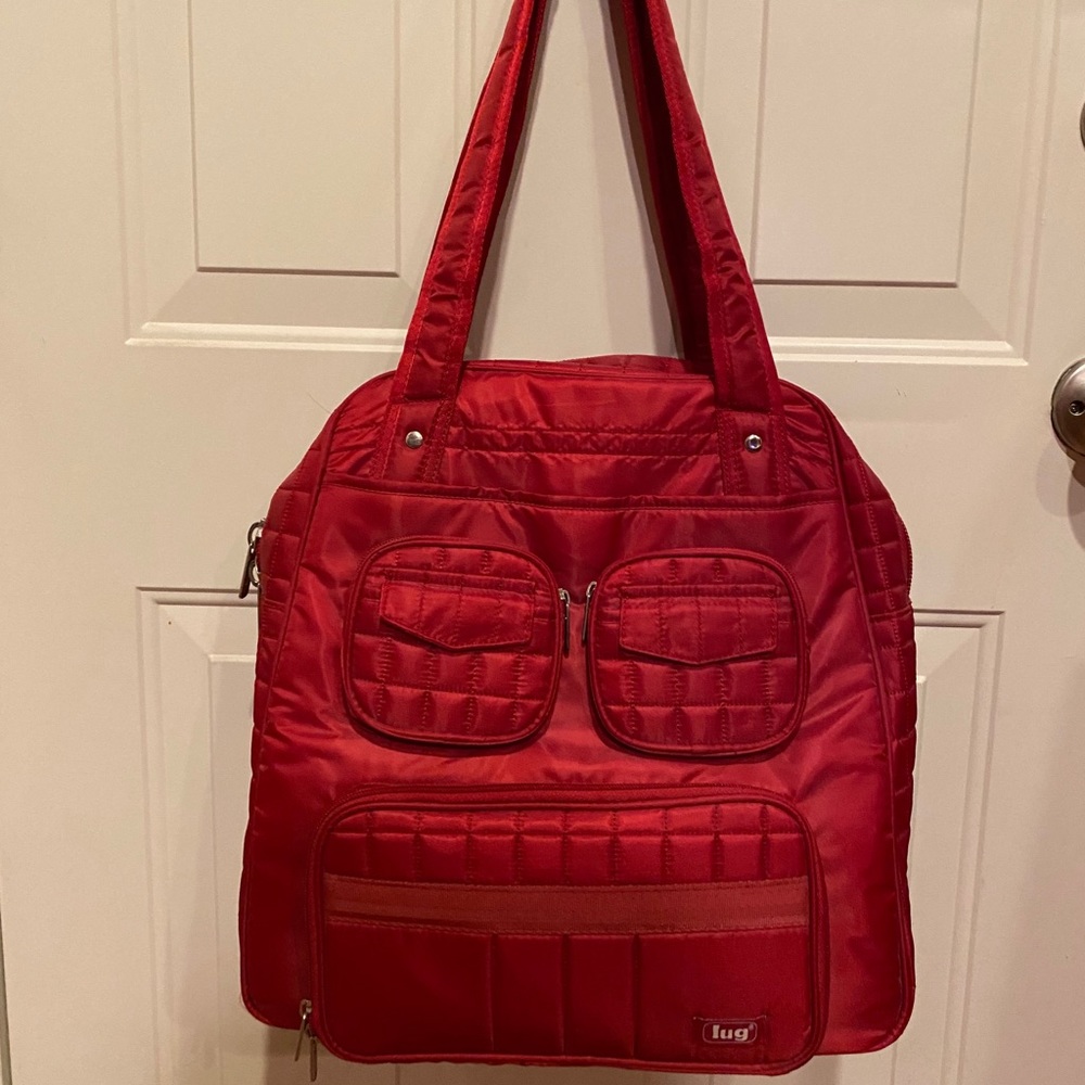 NWOT Lug tote. Never used, large tote.